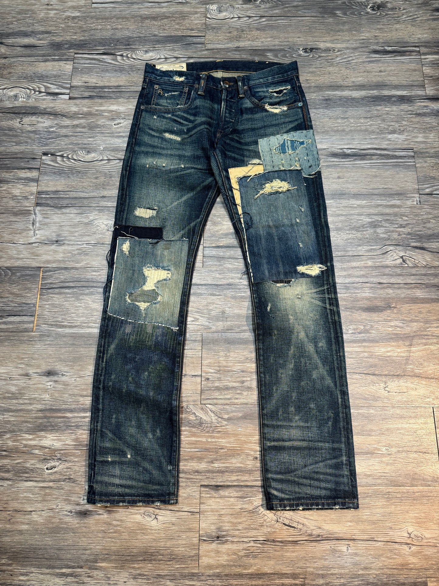 POLO RALPH LAUREN PATCHWORK DENIM (30)