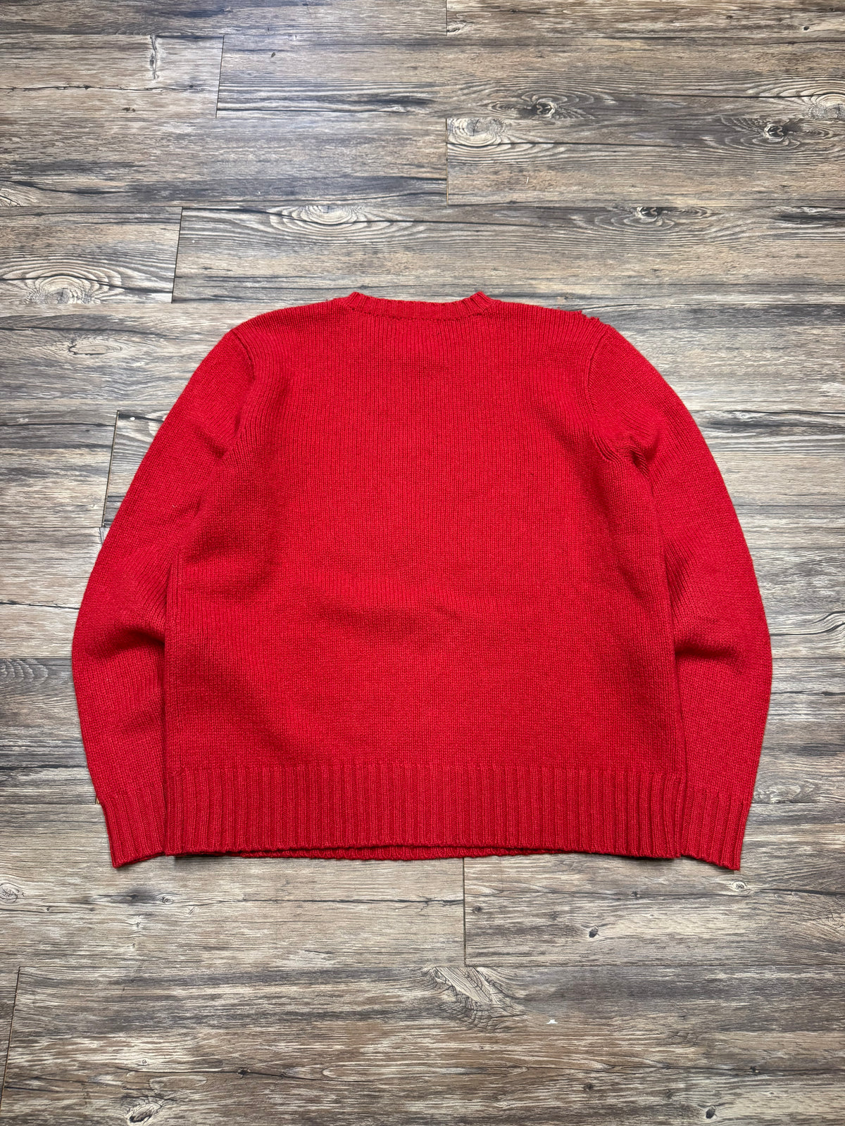 POLO RALPH LAUREN VINTAGE WOOL KNIT SWEATER (L)