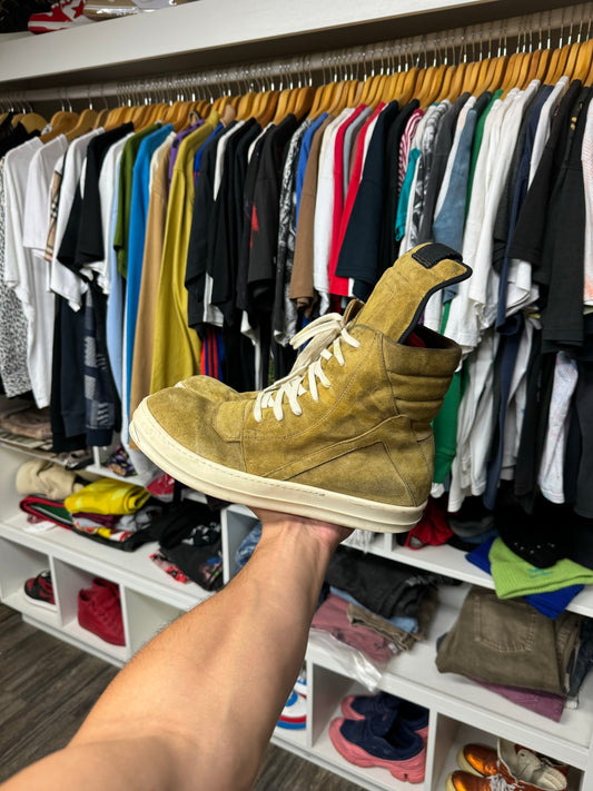 RICK OWENS GEO BASKET (42.5 9.5)