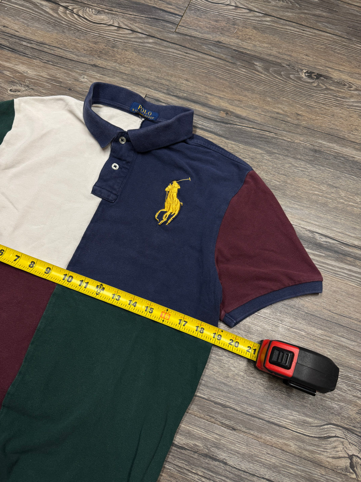 POLO RALPH LAUREN
BIG PONY COLORBLOCK SS POLO (M)