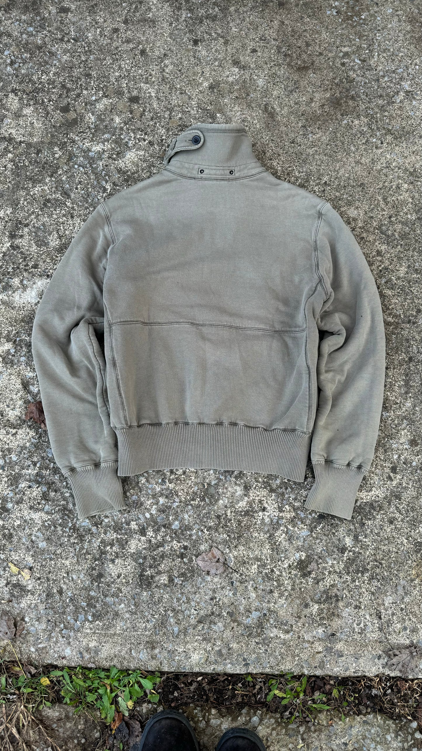 STONE ISLAND DENIMS ZIP UP (S)