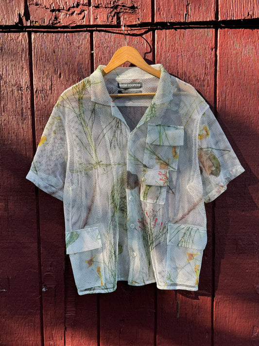 REESE COOPER NETTED POLO (L)