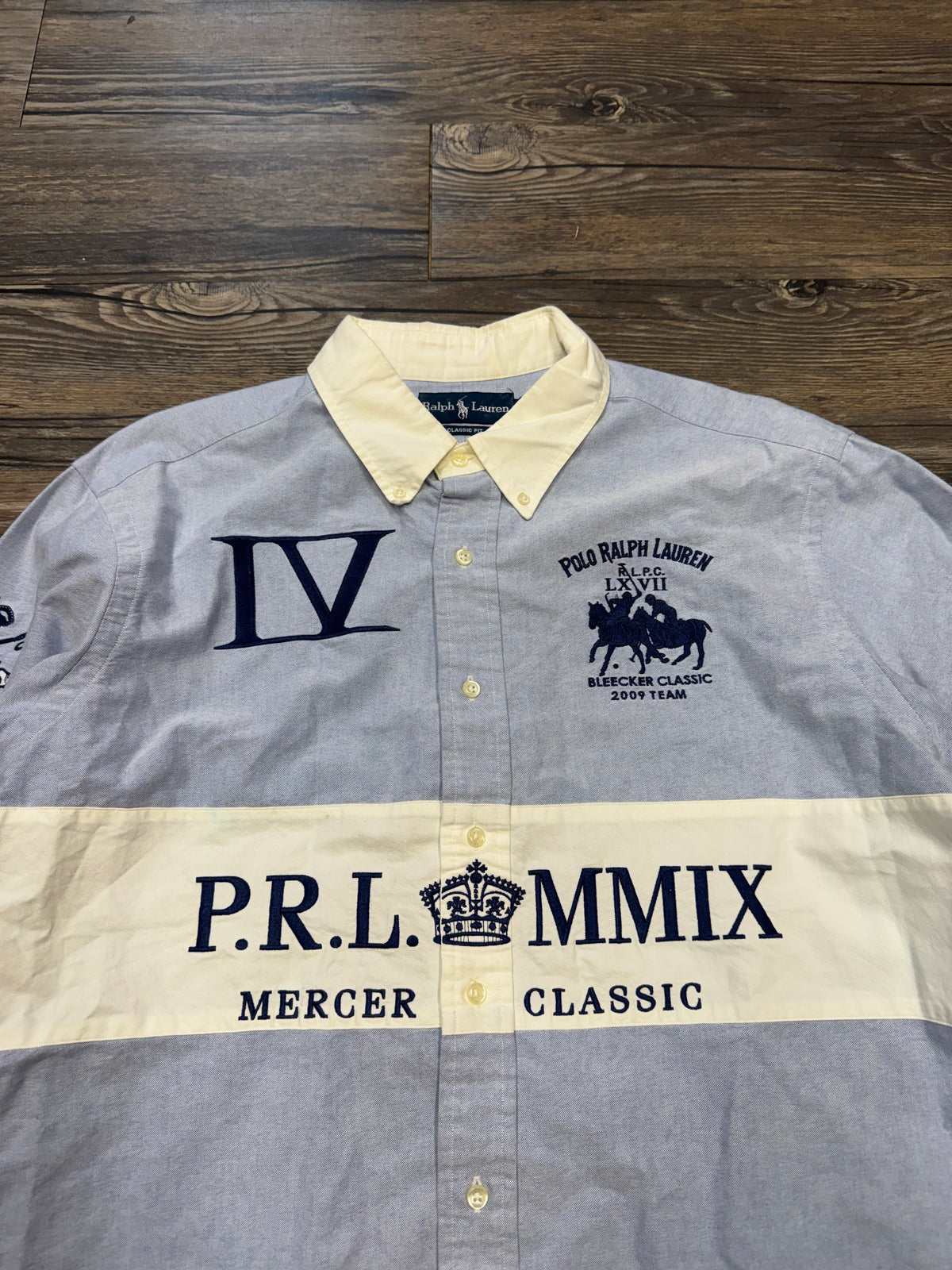 POLO RALPH LAUREN MERCER CLASSIC BUTTON-UP (XL)