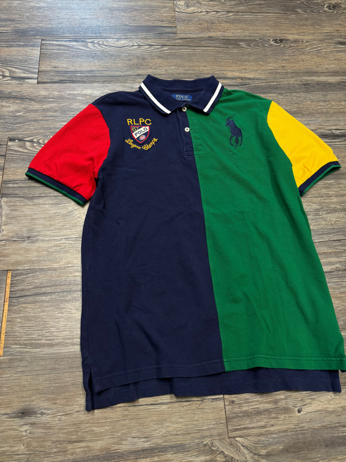 POLO RALPH LAUREN BIG PONY FOOTBALL POLO (L)