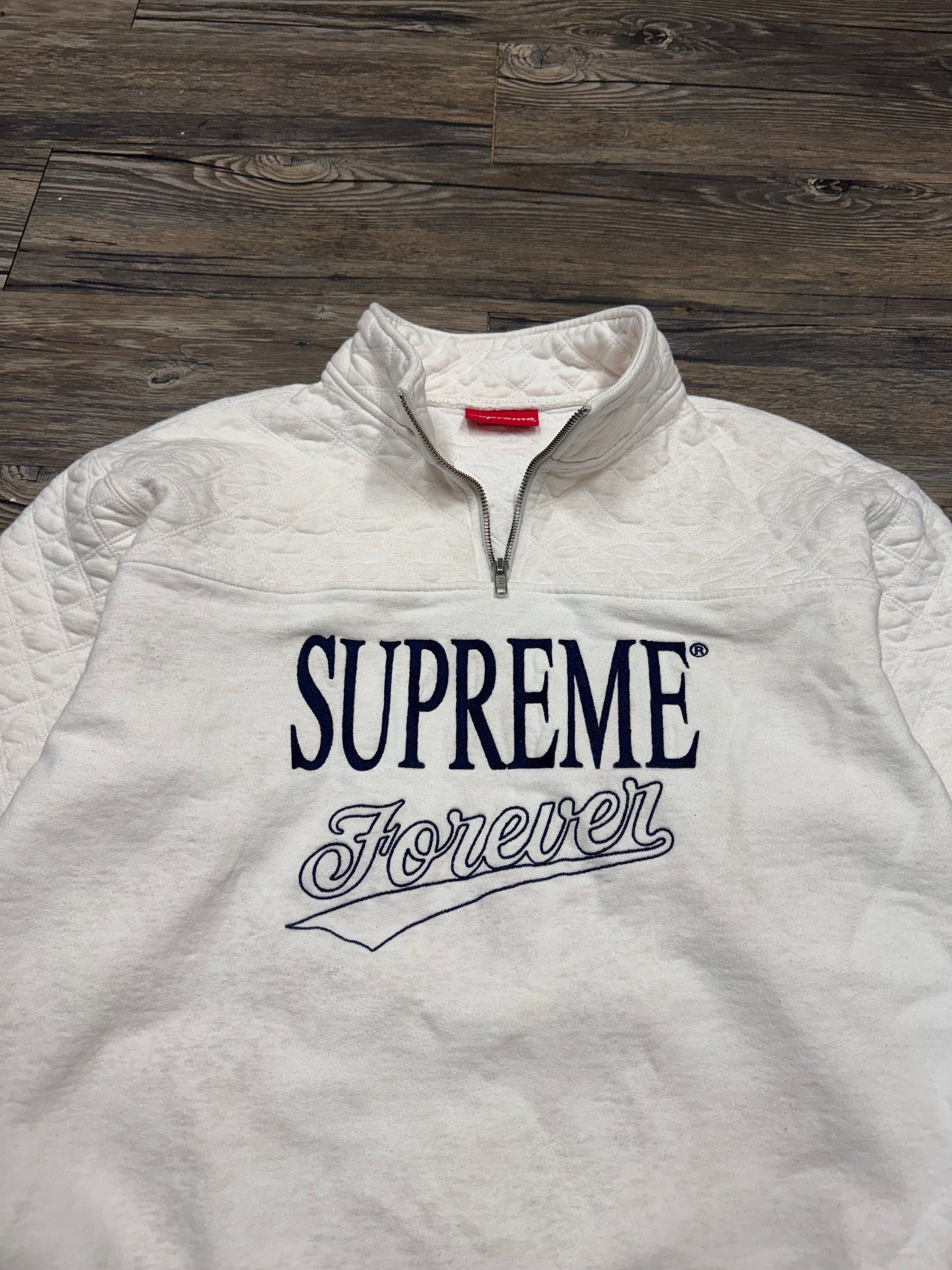 SUPREME QUARTER ZIP (L)