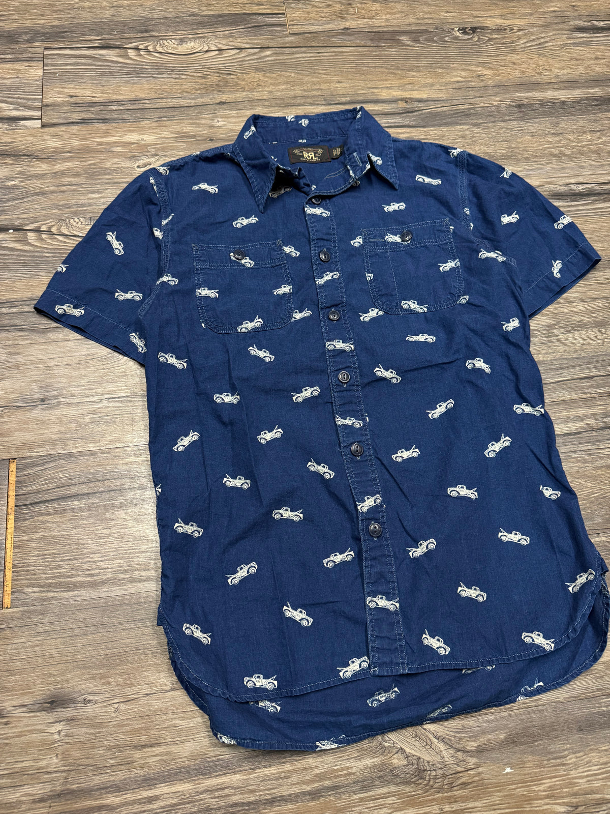 RRL TRUCK DESIGN BUTTON UP SHIRT (S)