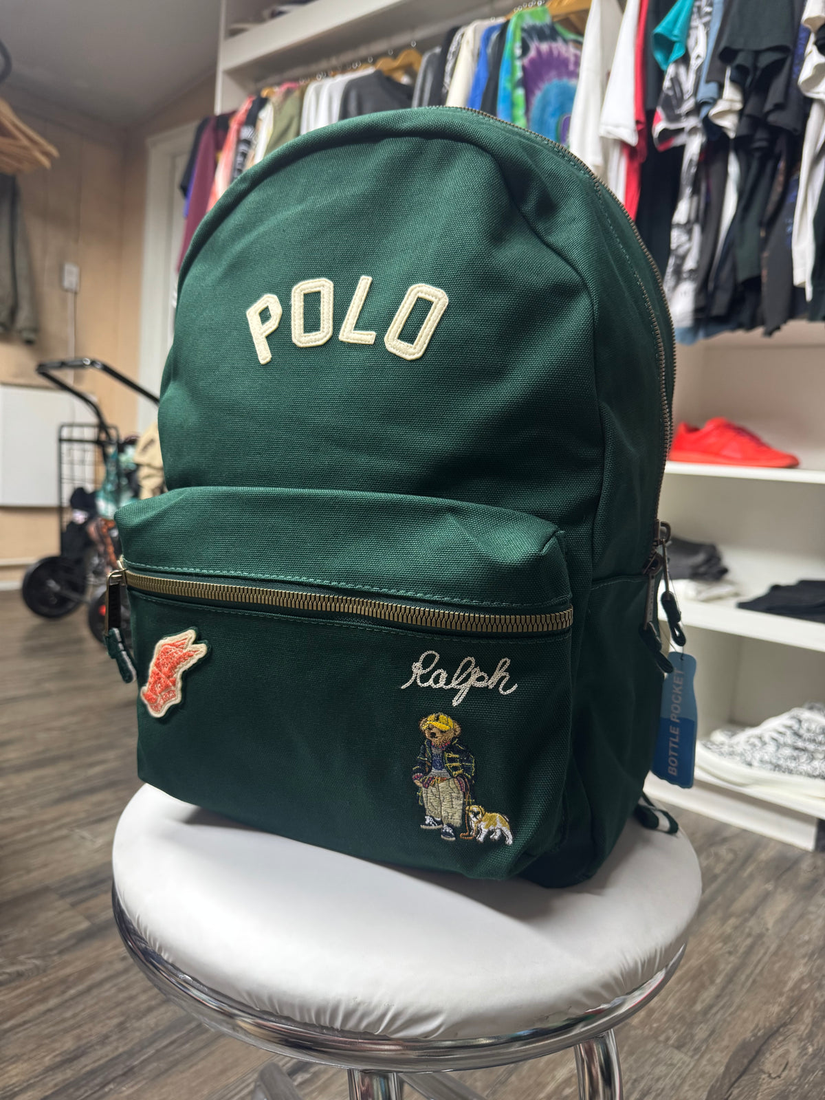 POLO RALPH LAUREN PATCH BAG (OS)