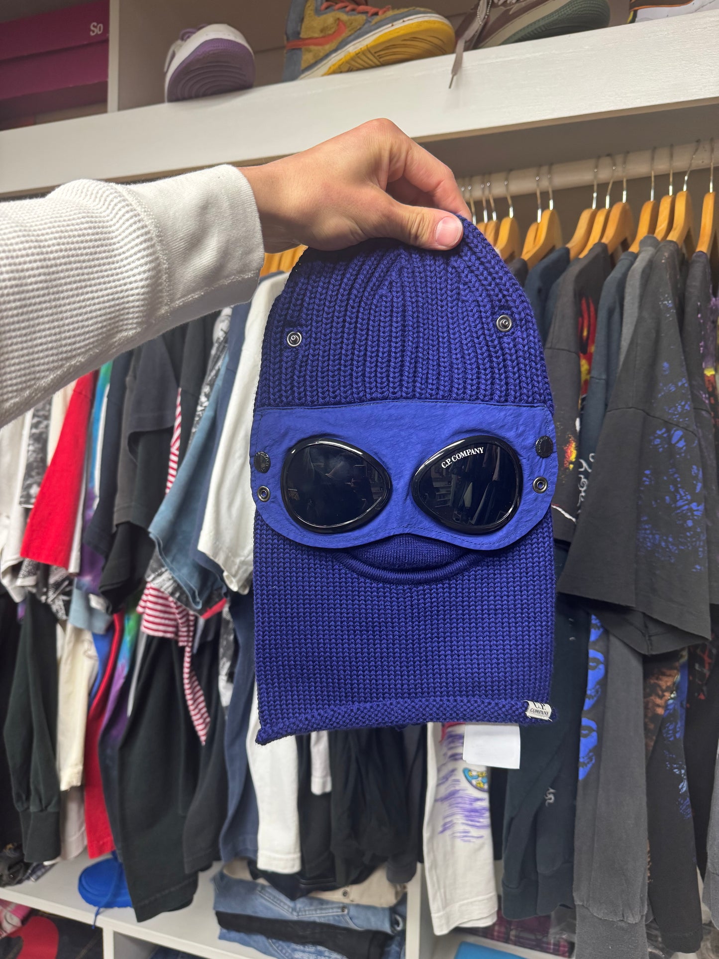 C.P. COMPANY GOGGLE SKI MASK