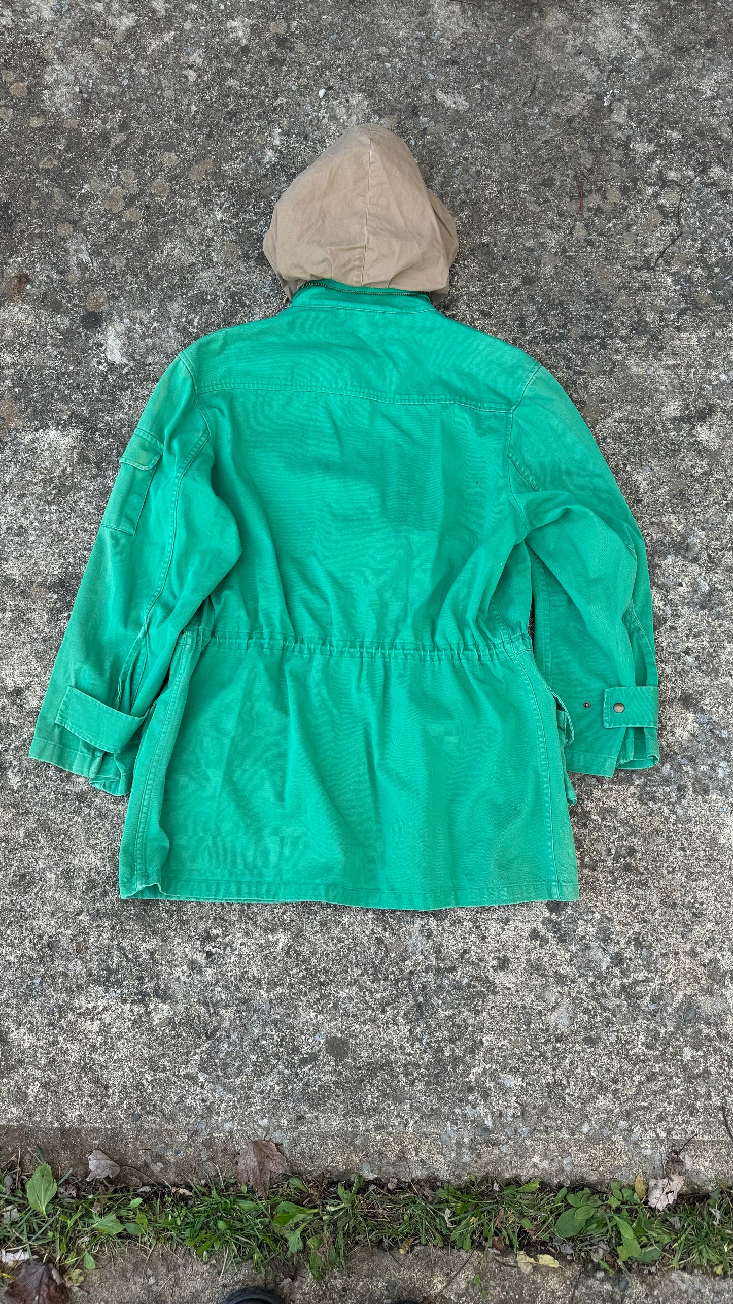 POLO RALPH LAUREN HOODED HUNTING JACKET (M)