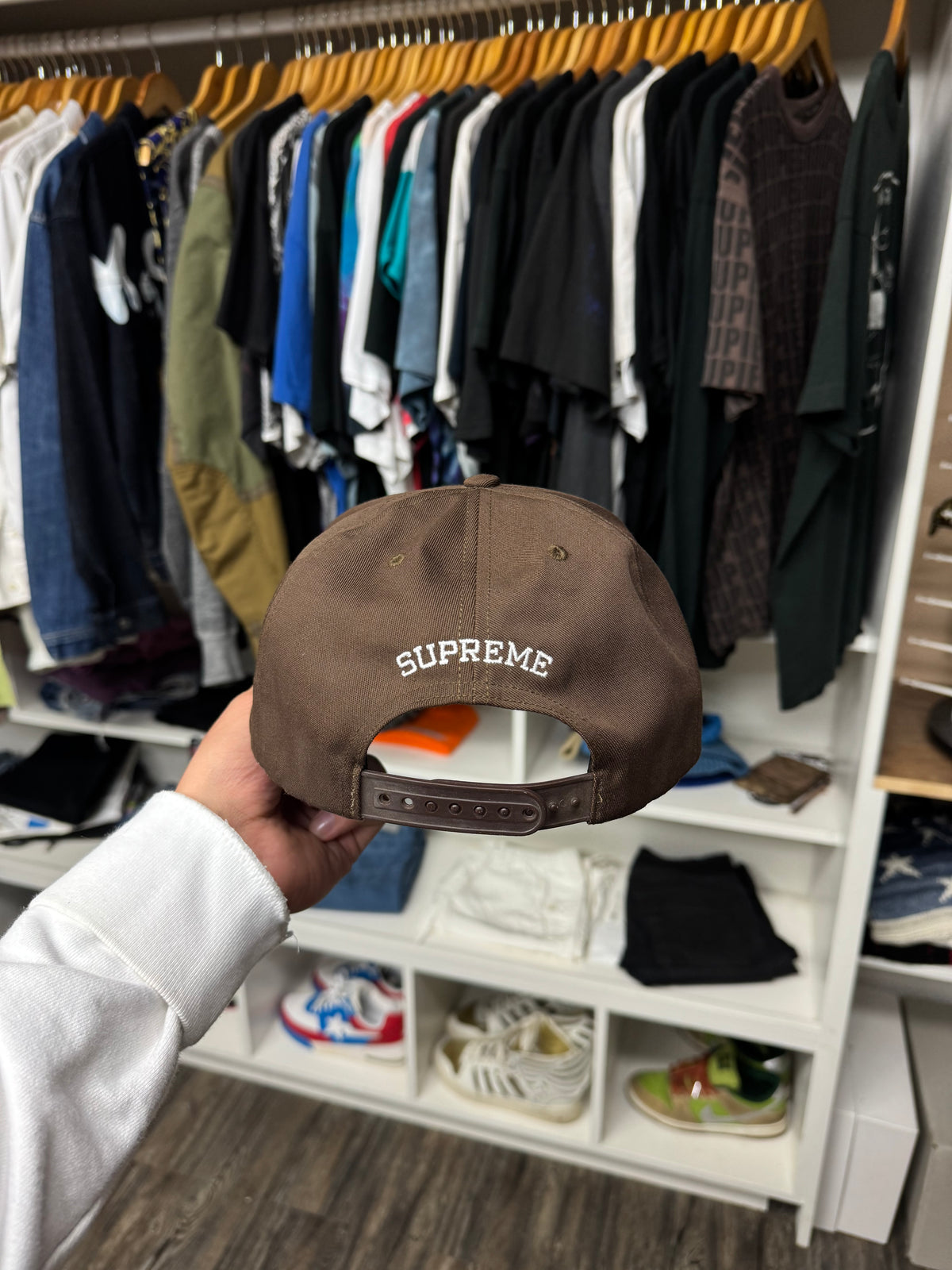 SUPREME CLASSIC 5-PANEL NY SNAP BACK (OS)