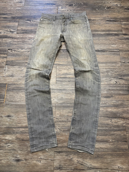 DIOR HOMME 2000’s GREY LONG JEANS (30)