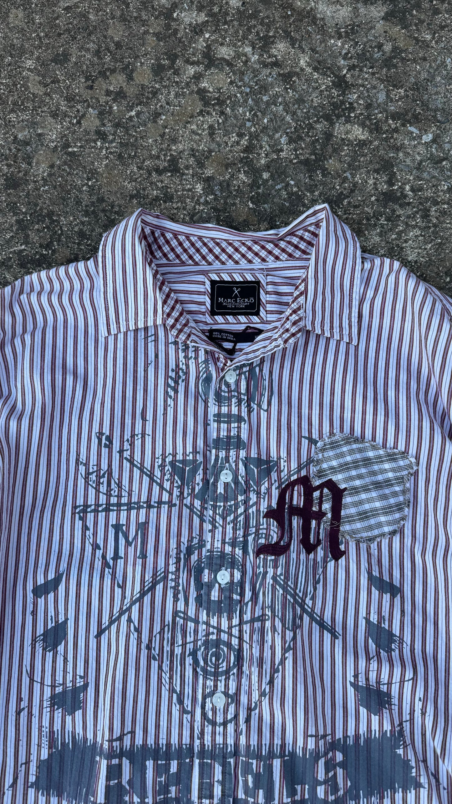 MARK ECKO Y2K BUTTON UP (XL)