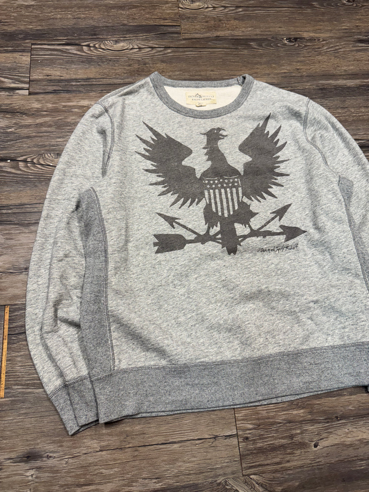 POLO RALPH LAUREN DENIM & SUPPLY EAGLE CREWNECK (L)