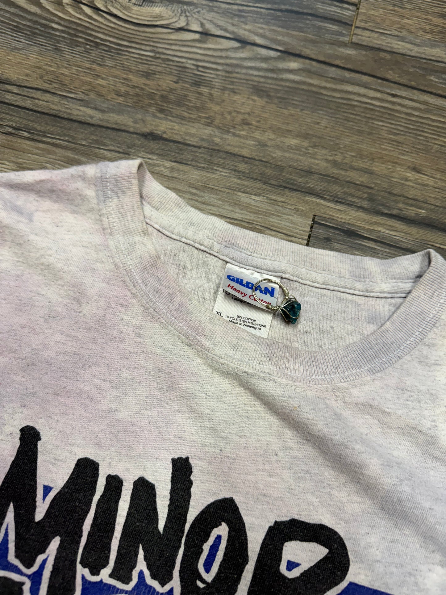 MINOR THREAT ‘OUT OF STEP’ SHEEP MOTIF T-SHIRT (XL)