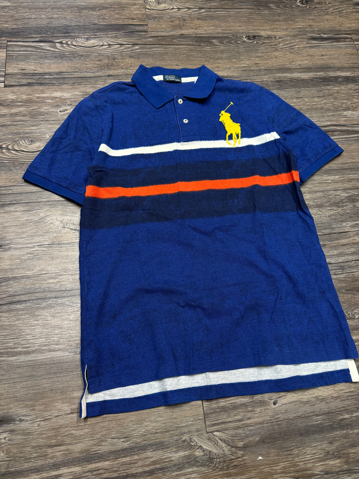 POLO RALPH LAUREN
BIG PONY OMBRE BANDED POLO (M)