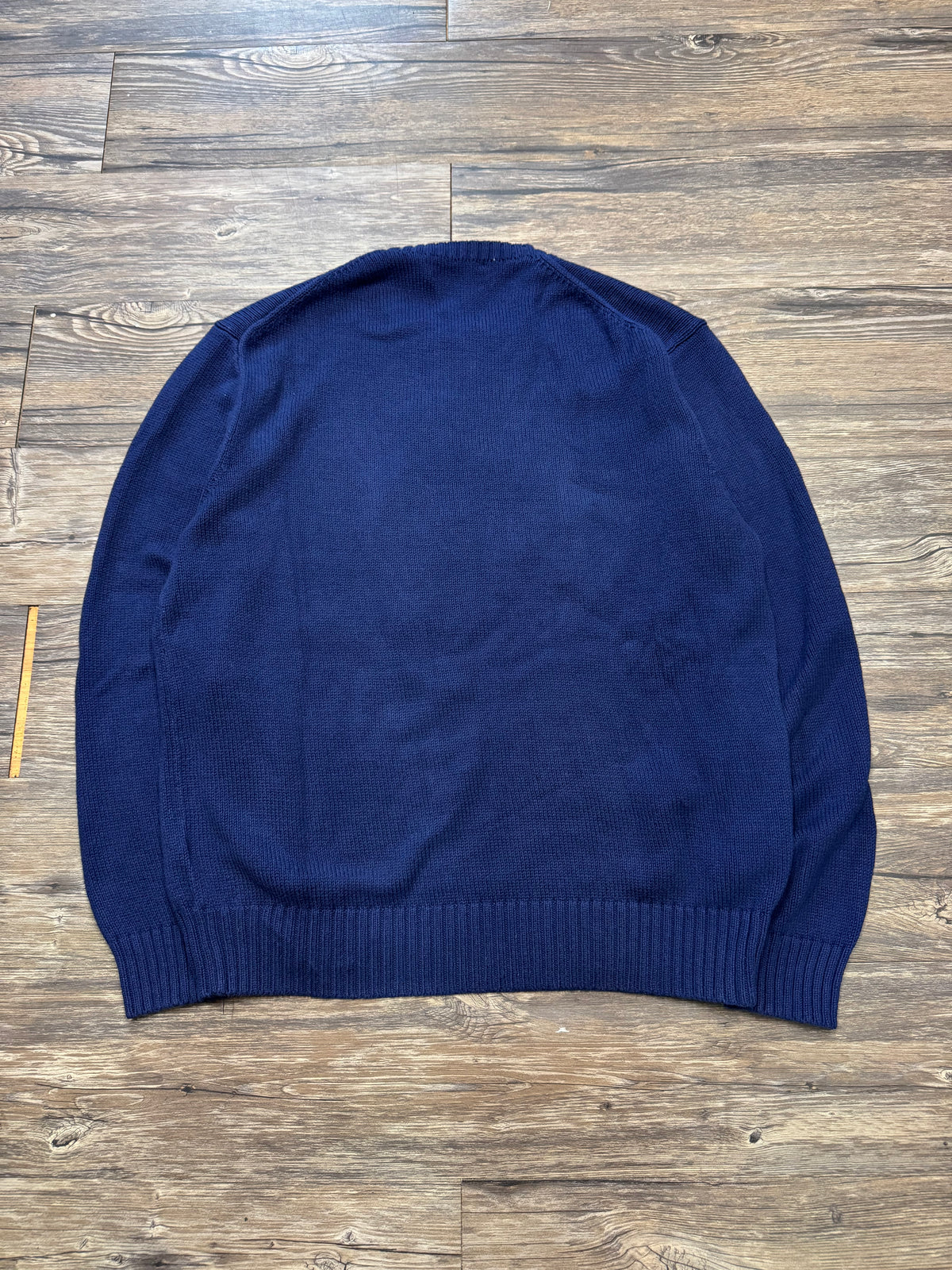 POLO RALPH LAUREN BEADED BEAR KNIT SWEATER (M)