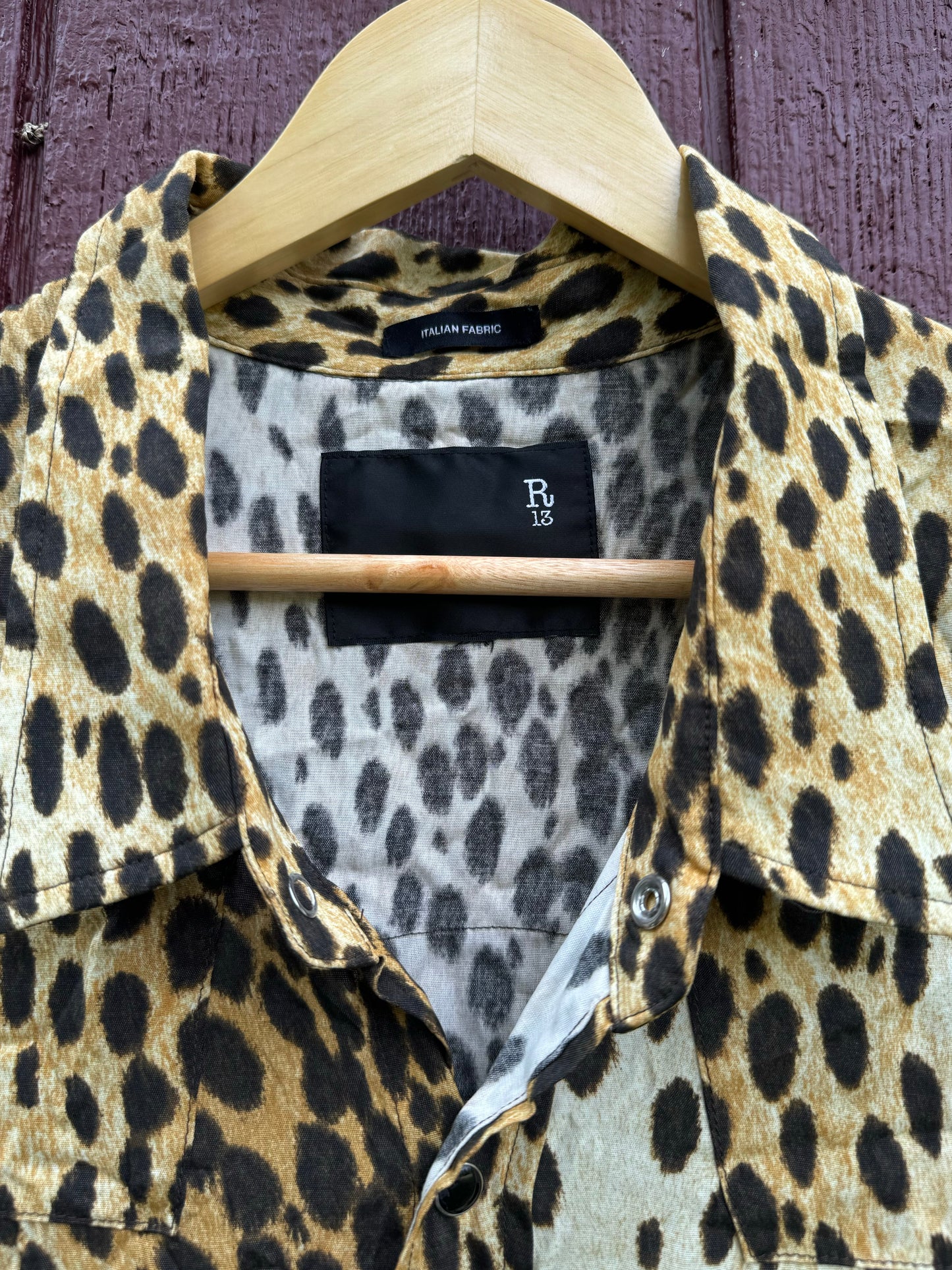 R13 CHEETAH PRINT WESTERN STYLE (M)