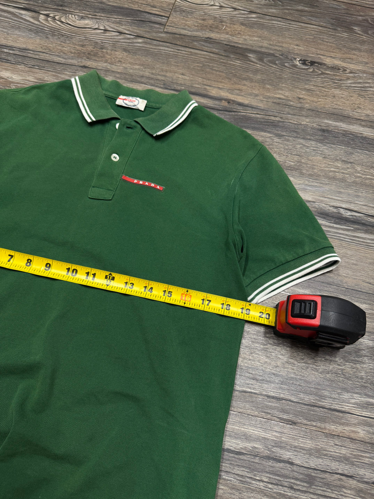 PRADA 2000’s FOREST GREEN  POLO (S)