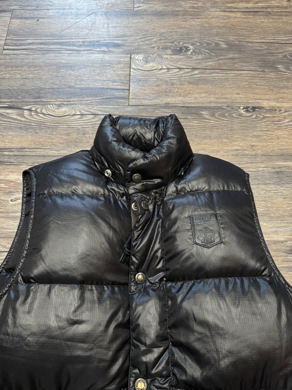 POLO RALPH LAUREN TACTICAL NYLON PUFFER VEST (S)