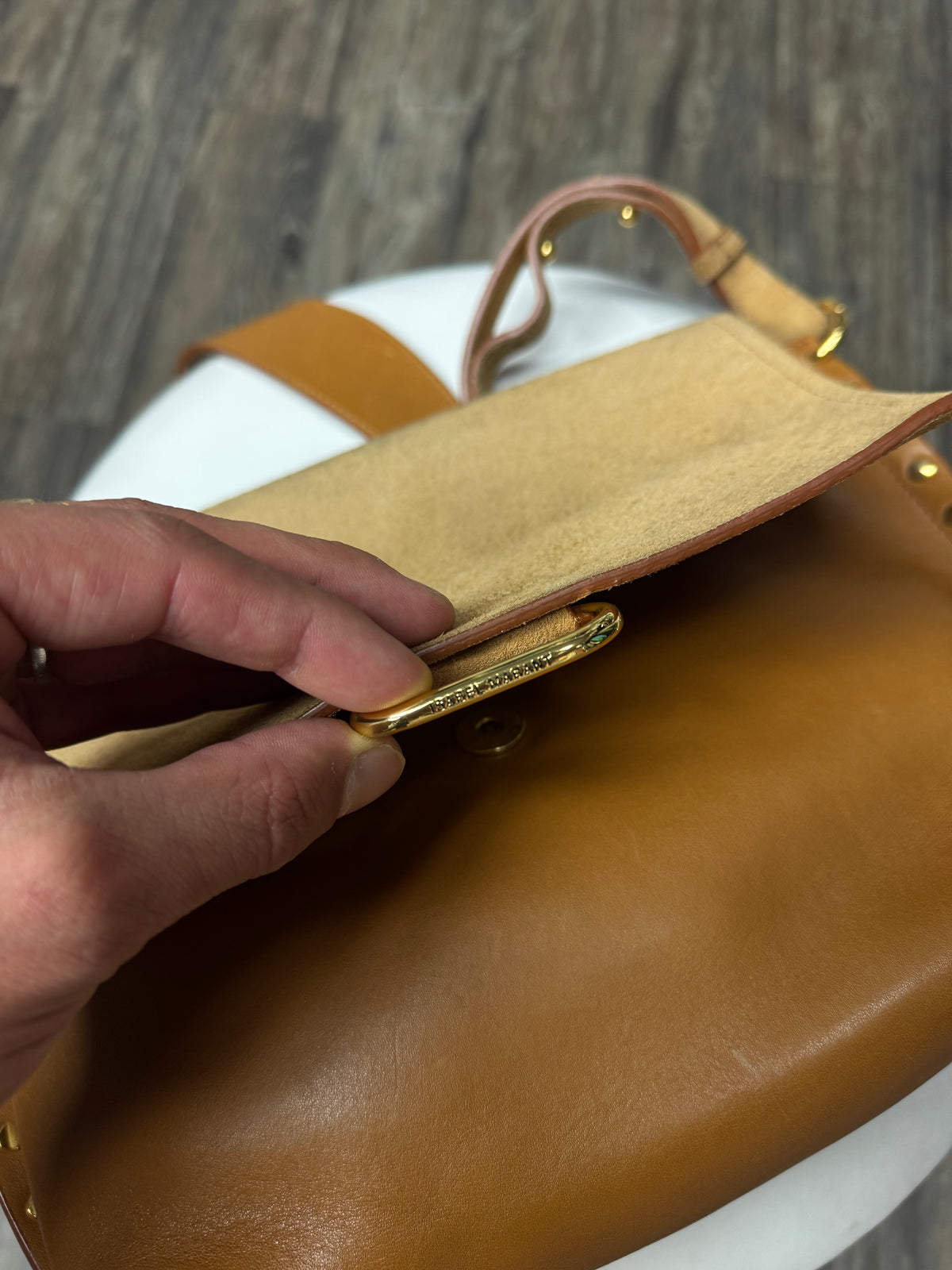 ISABEL MARANT SUEDE LEATHER SACHEL (OS)