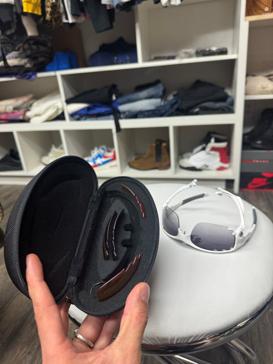 OAKLEY RACING JACKET MATTE WHITE CUSTOM FRAMES (OS)