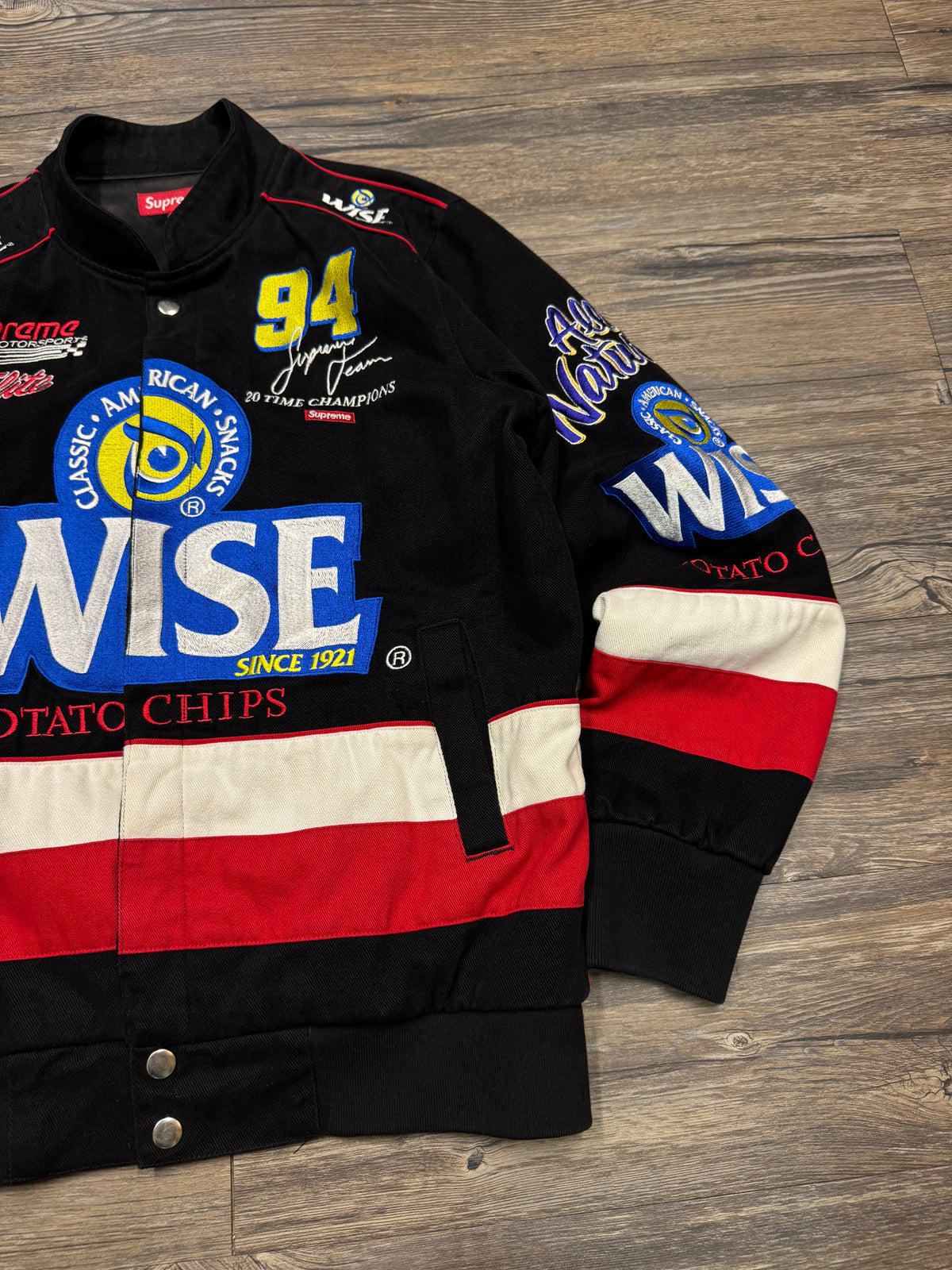 SUPREME WISE FW14 RACING BOMBER JACKET (M)