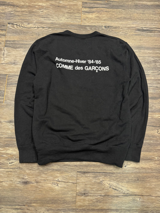CDG AUTOMNE HIVER '84 CREWNECK (LARGE