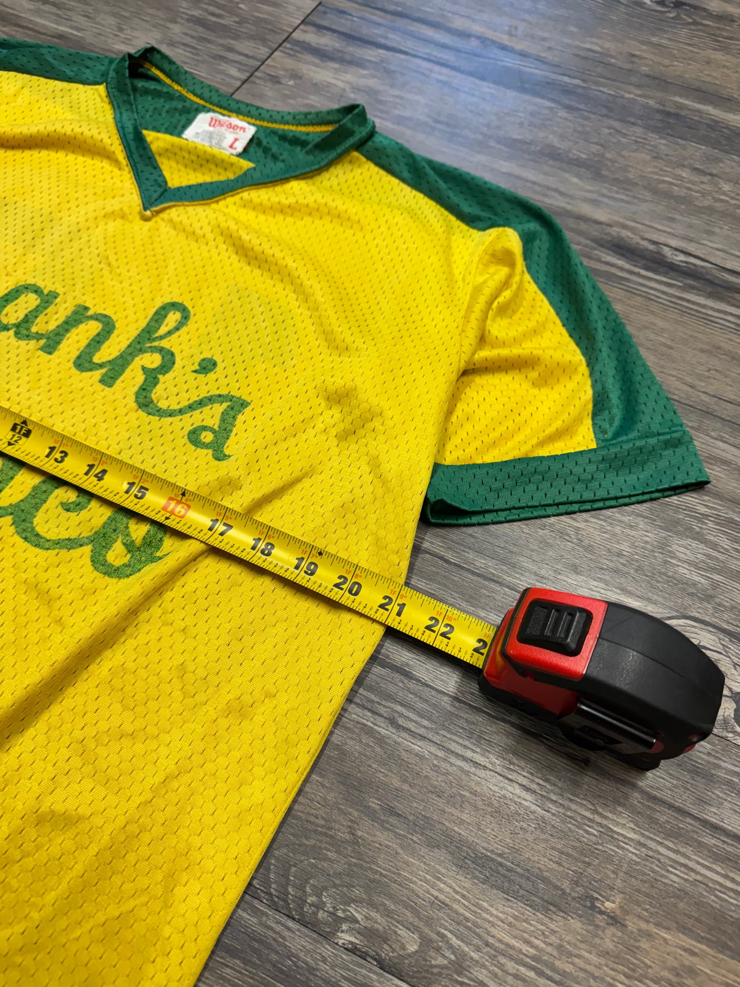 80’s FRANKS TEXACO WILSON JERSEY SHIRT (L)