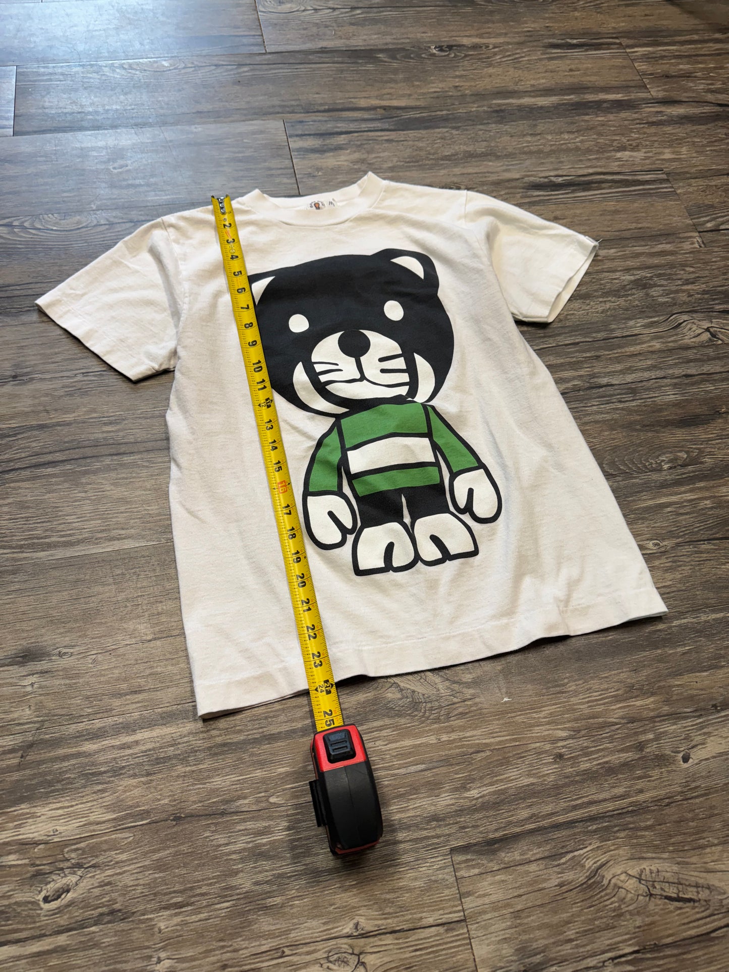 BABY MILO TIGER WHITE TEE (M)