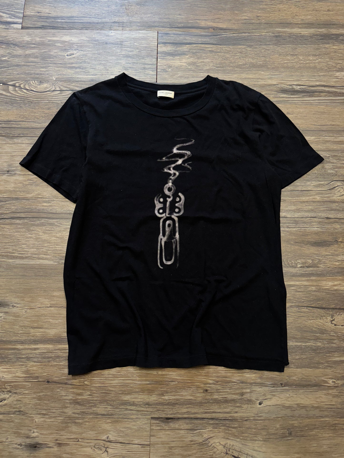 SAINT LAURENT SMOKING GUN TEE (S)