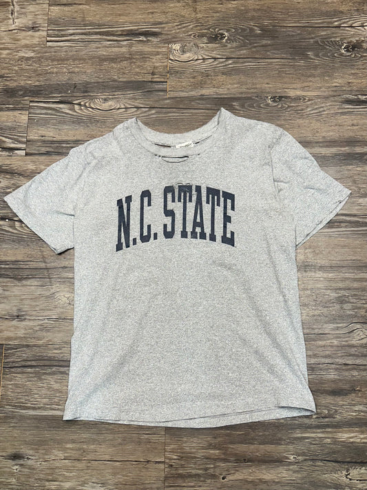 90’s DISTRESSED TATERED N.C. STATE T-SHIRT (LARGE)