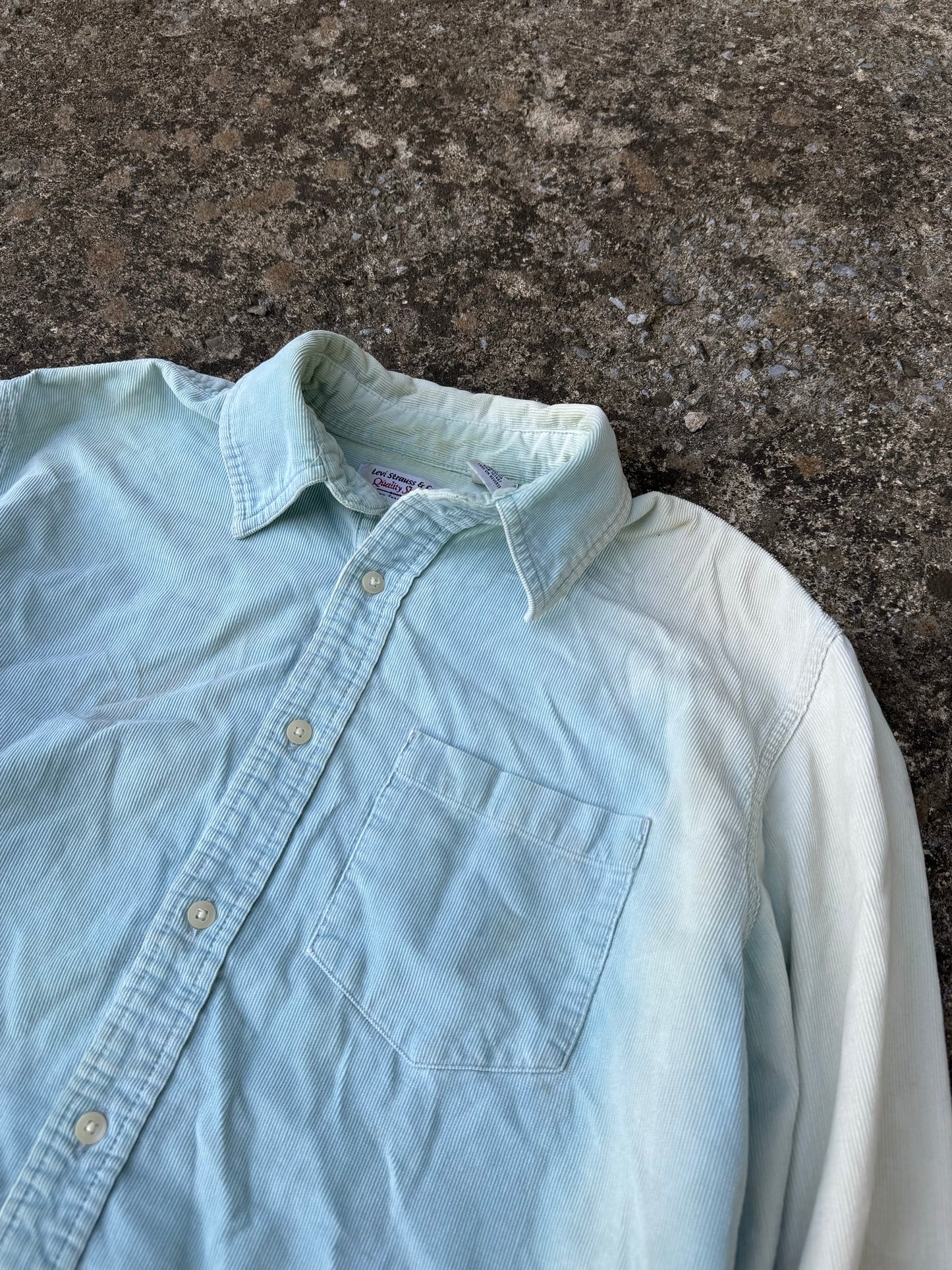 SUN FADED BUTTON UP (M)