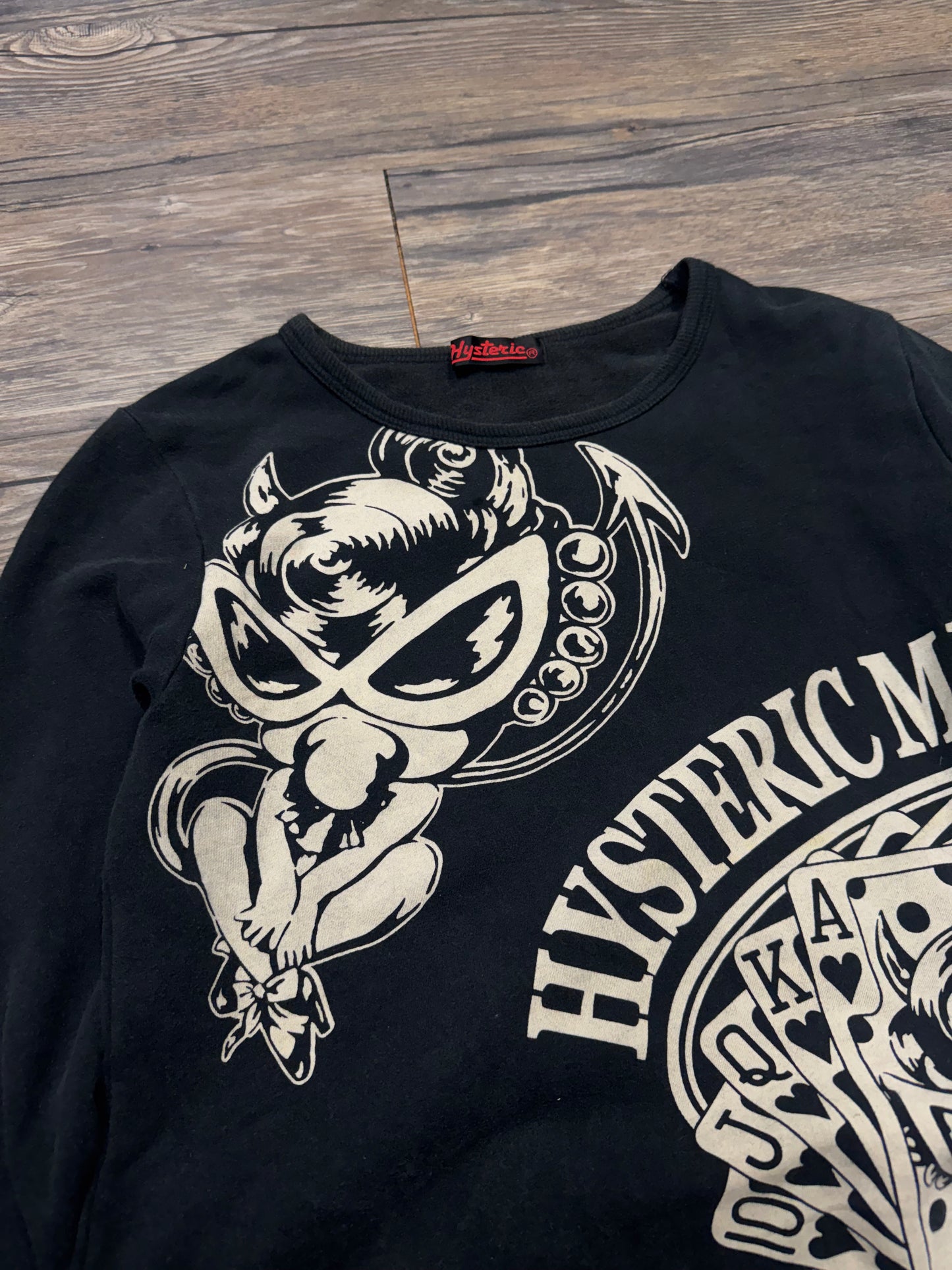 HYSTERIC GLAMOURS 'HYSTERIC MINI' CREWNECK (M)