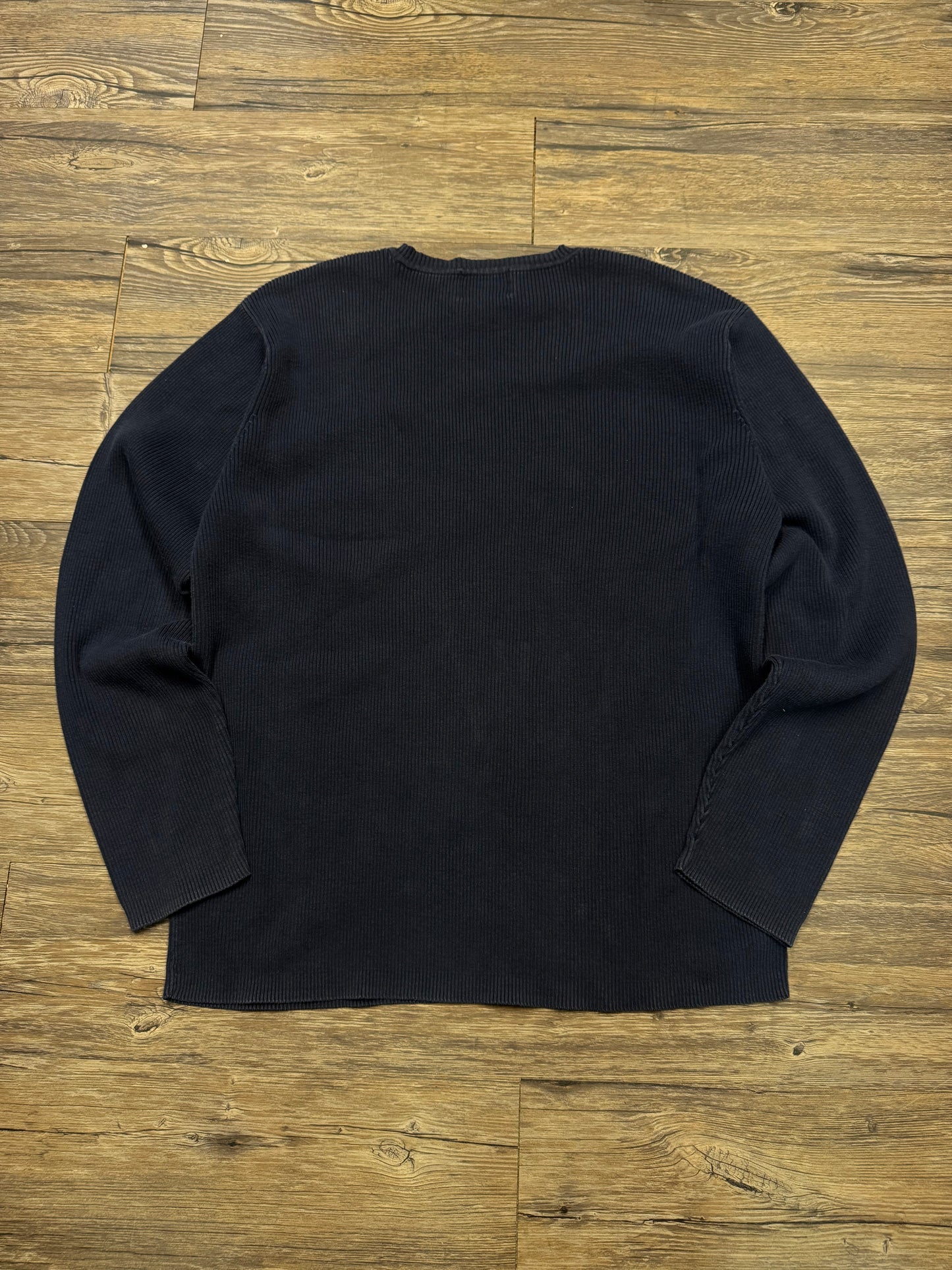 POLO JEANS AMERICAN FLAG RIBBED SWEATER (L)