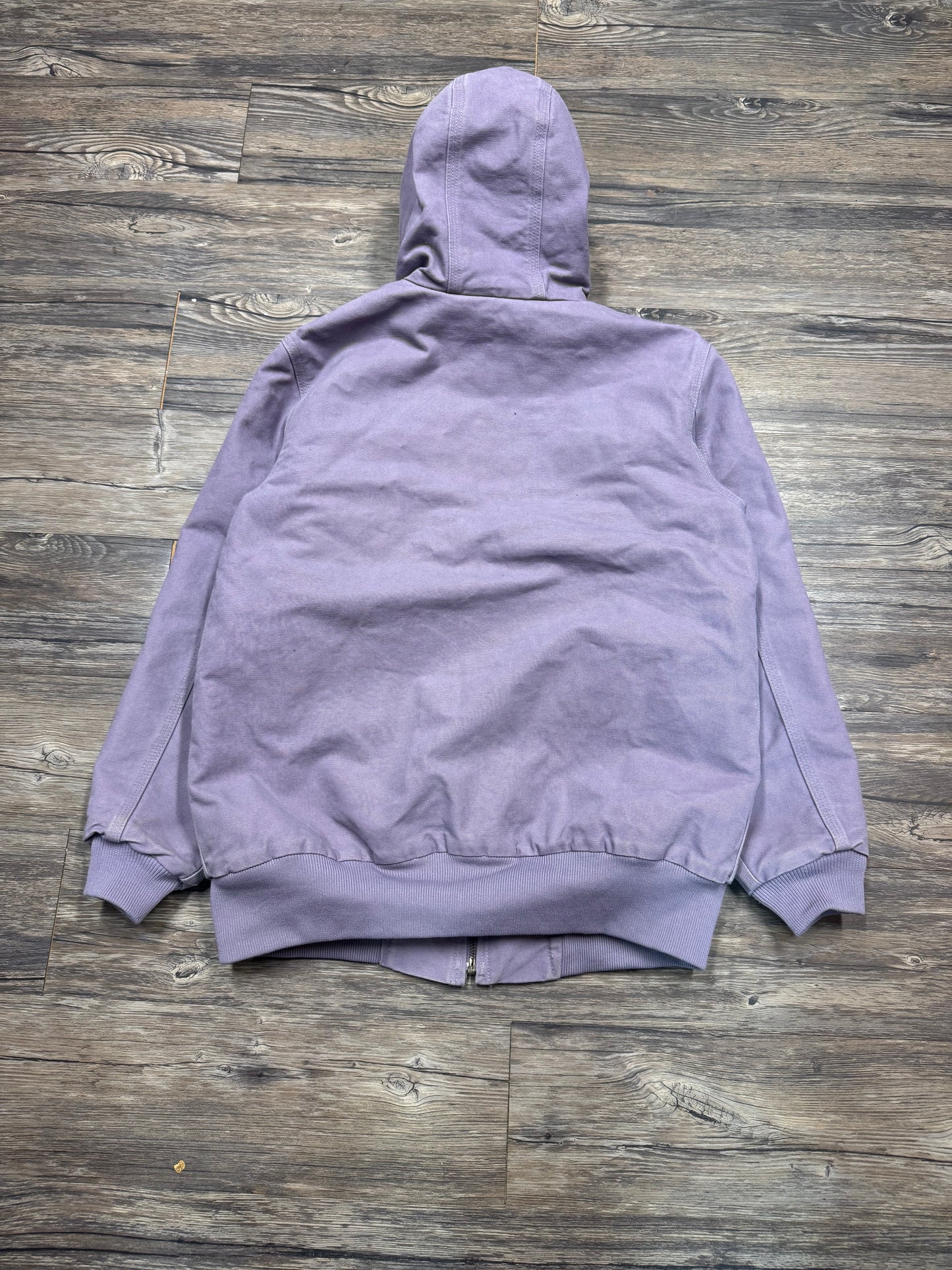 CARHARTT PURPLE CAMO HOODED JACKET (M)