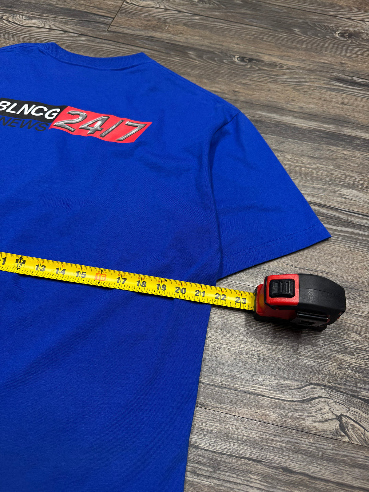 BALENCIAGA 24/7 LOGO T-SHIRT (S)
