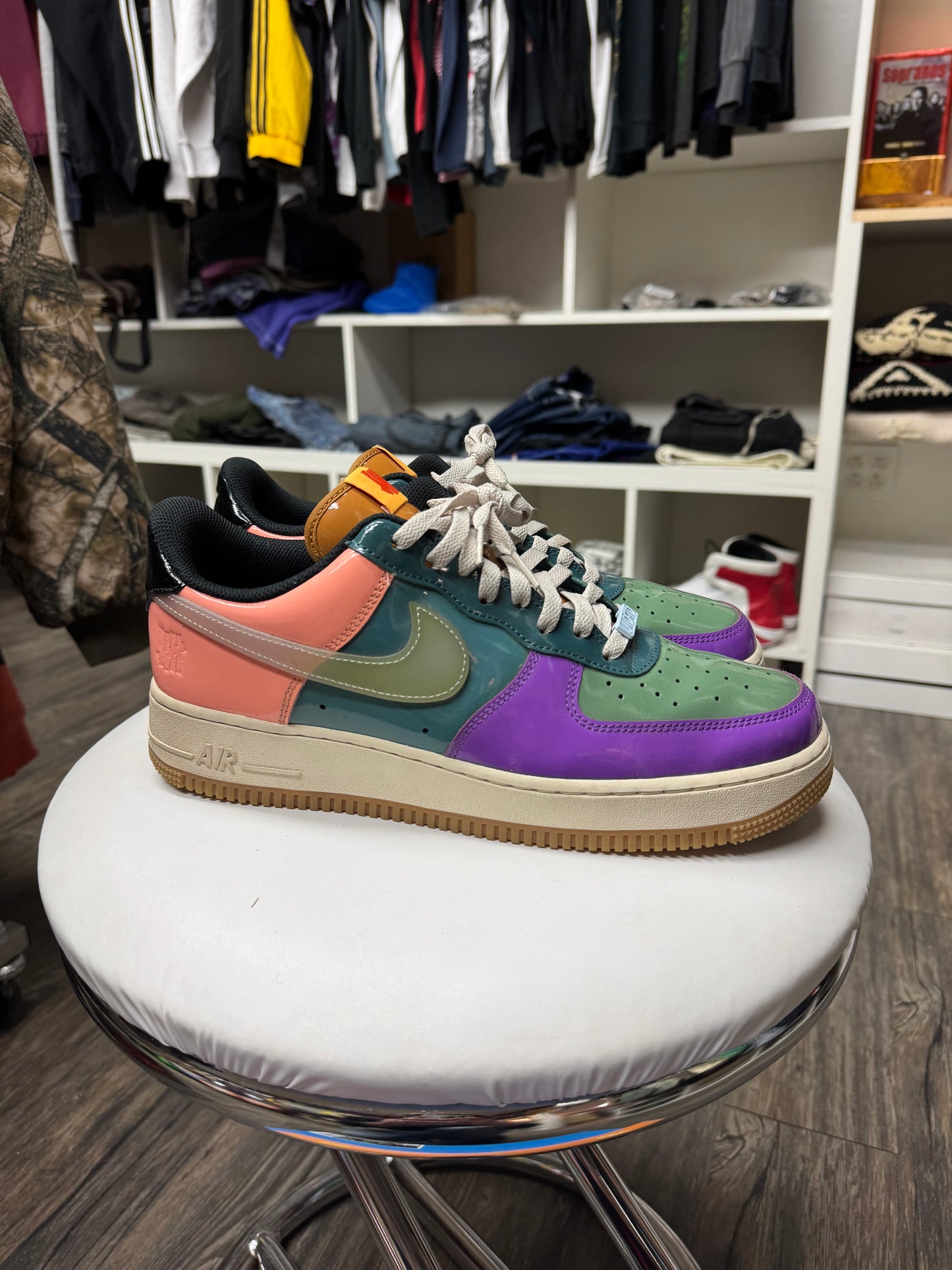 NIKE UNDEFEATED AIR FORCE 1S (10.5)