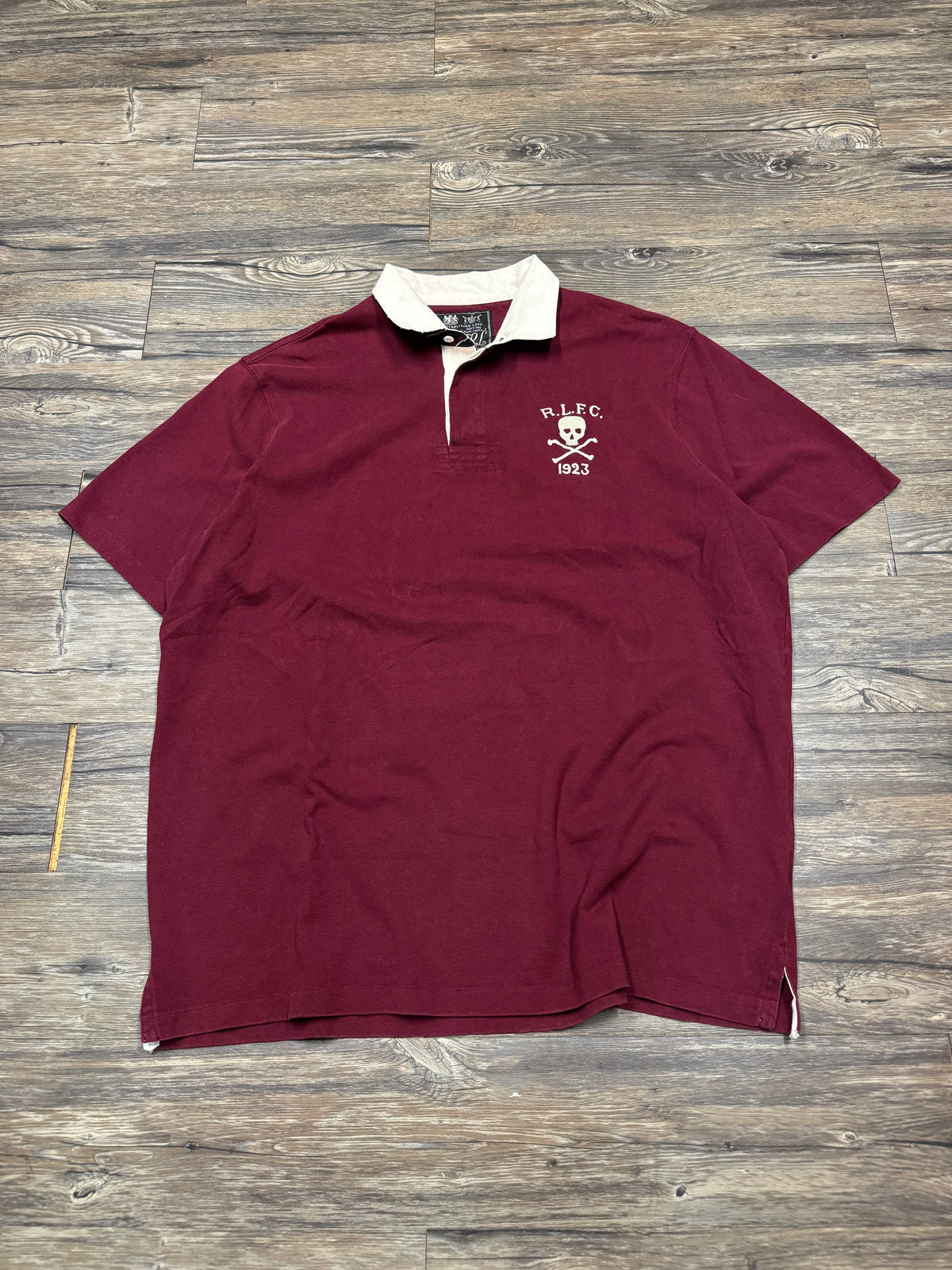 POLO RALPH LAUREN RLFC SKULL & CROSSBONES POLO (XXL)
