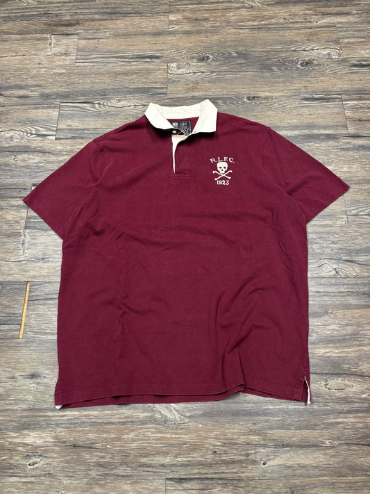 POLO RALPH LAUREN RLFC SKULL & CROSSBONES POLO (XXL)