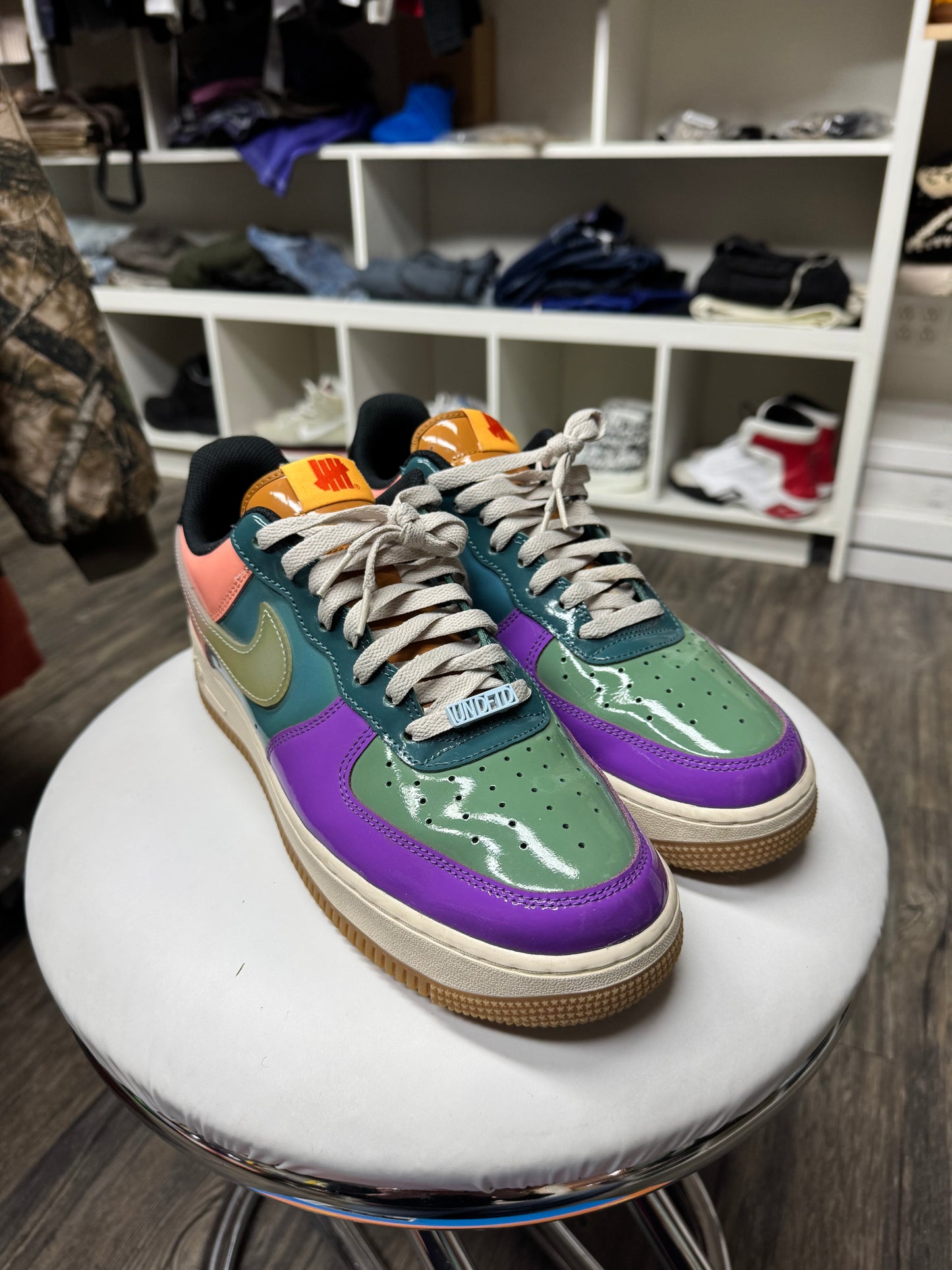 NIKE UNDEFEATED AIR FORCE 1S (10.5)