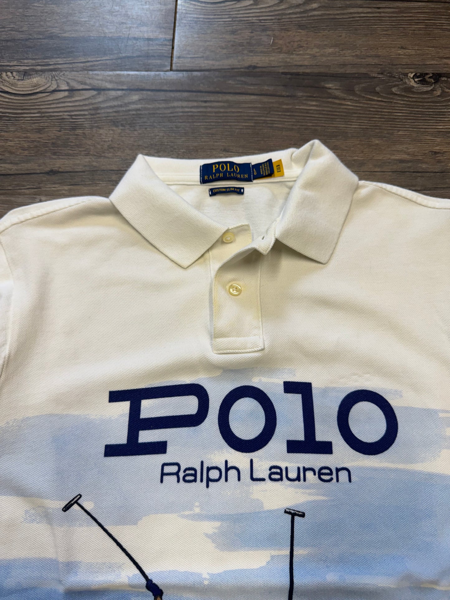 POLO RALPH LAUREN SCENIC STAMPEDE SHIRT (L)