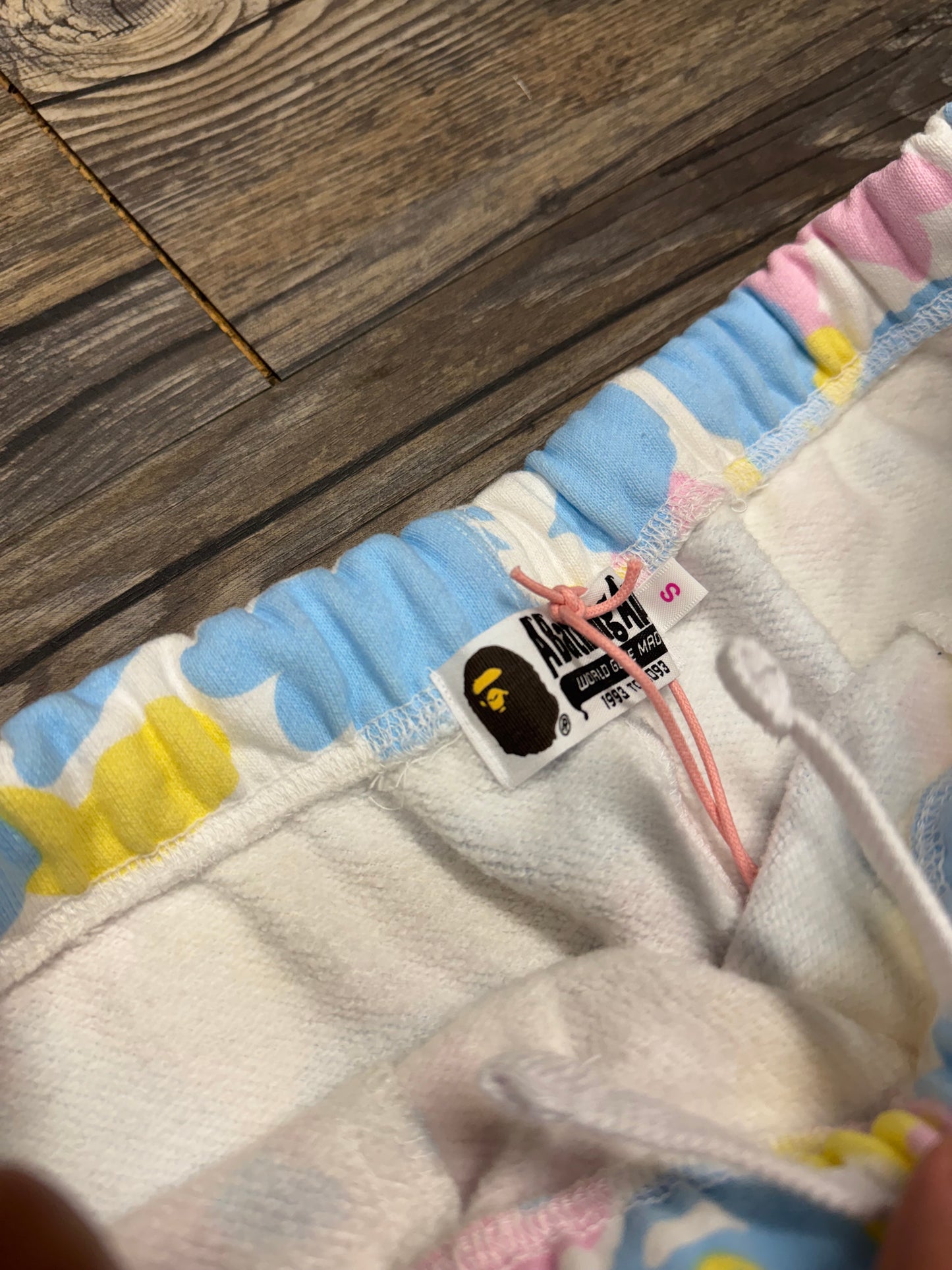 BAPE PASTEL CAMO SWEATPANTS