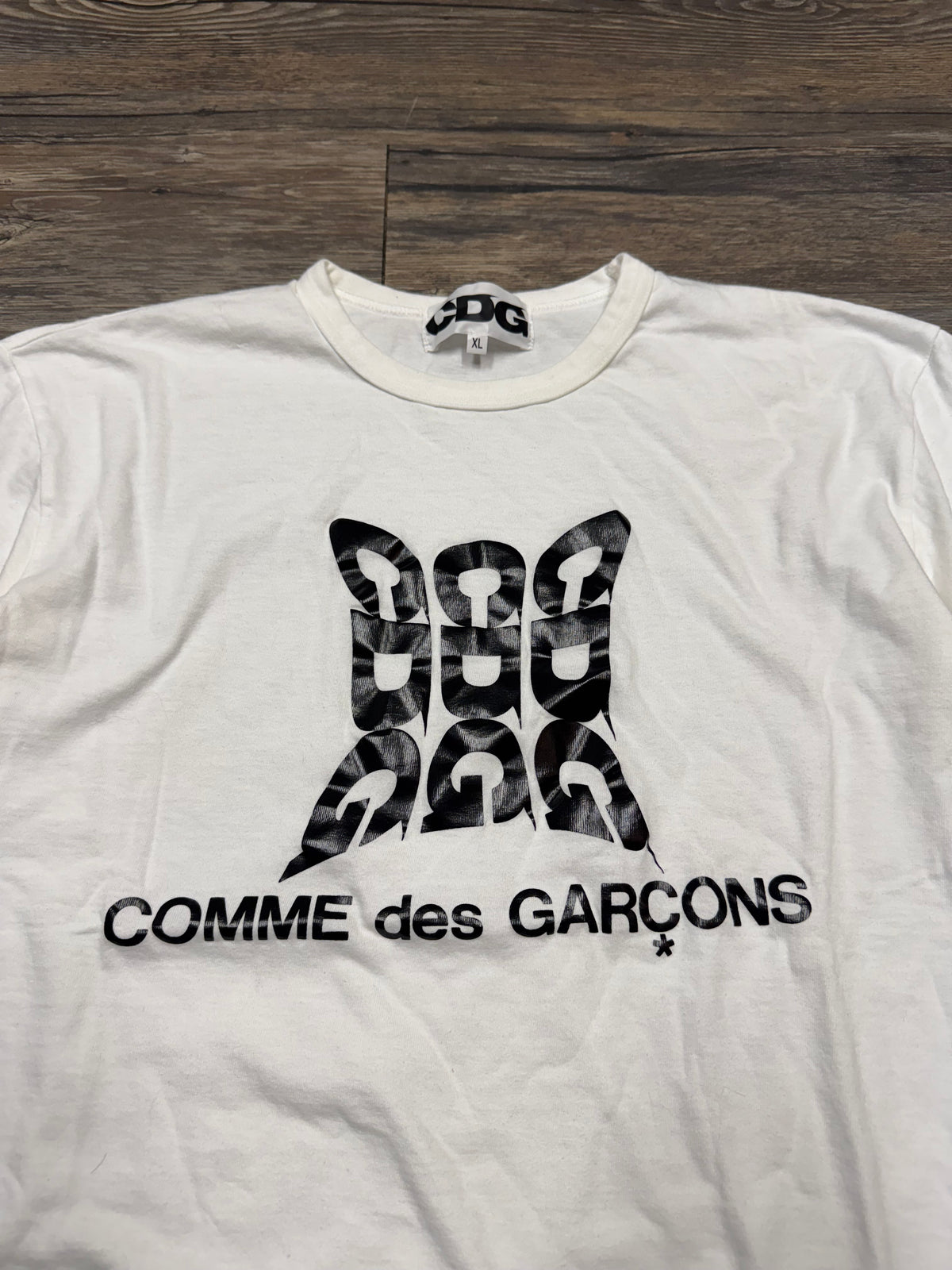 COMME DES GARÇONS WAVE T-SHIRT (XL)