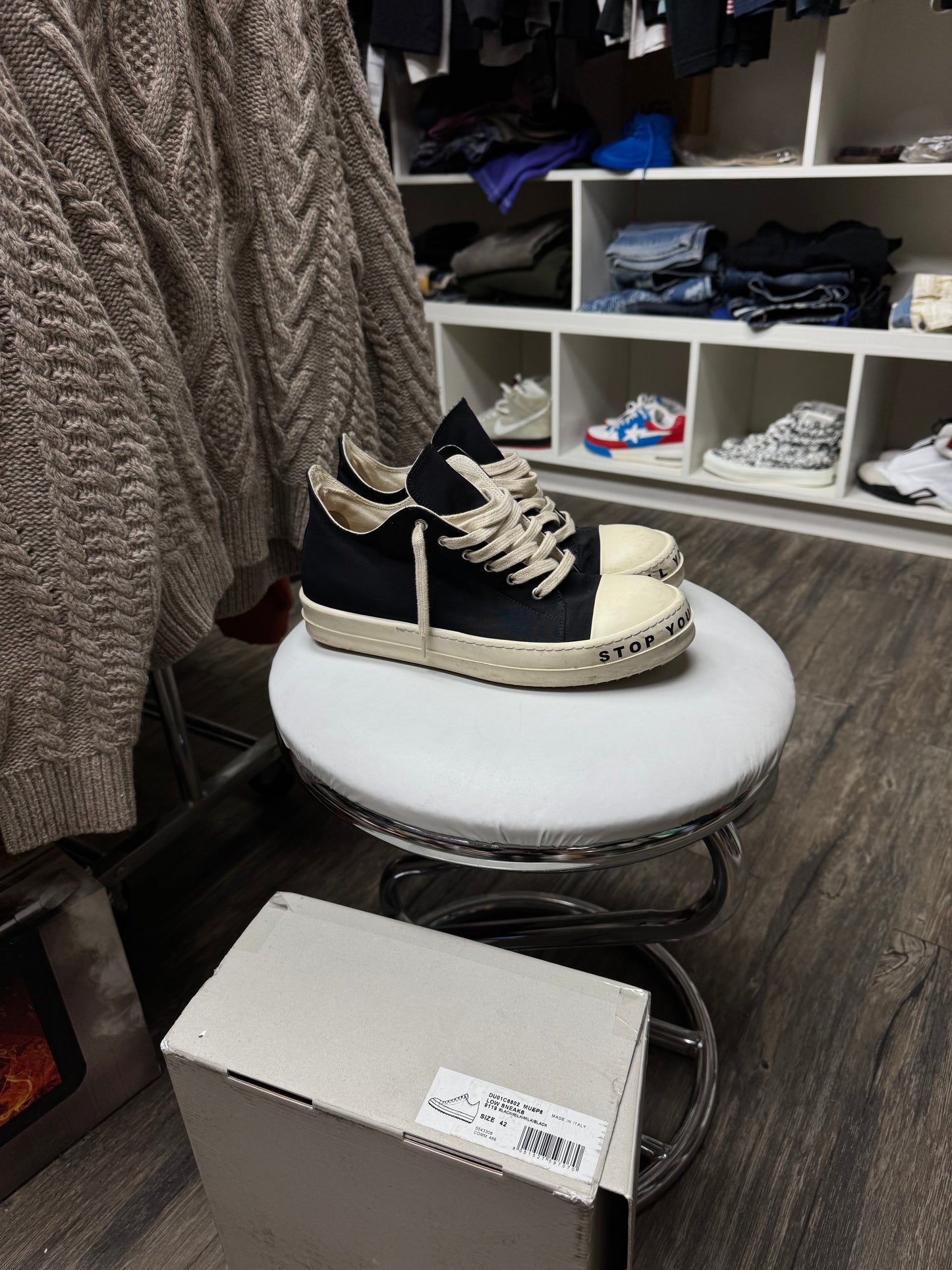 RICK OWENS DRKSHDW RAMONE LOWS (9)