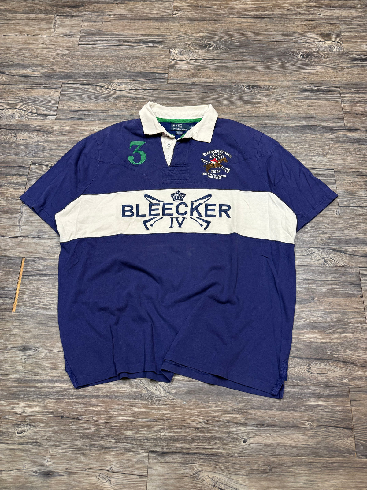 POLO RALPH LAUREN BLEECKER CLUB POLO (XXL)