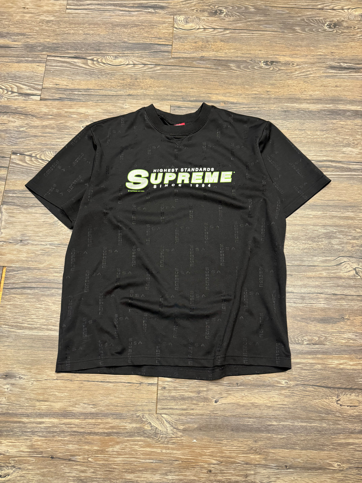 SUPREME HIGHEST STANDARDS JERSEY T-SHIRT (M)