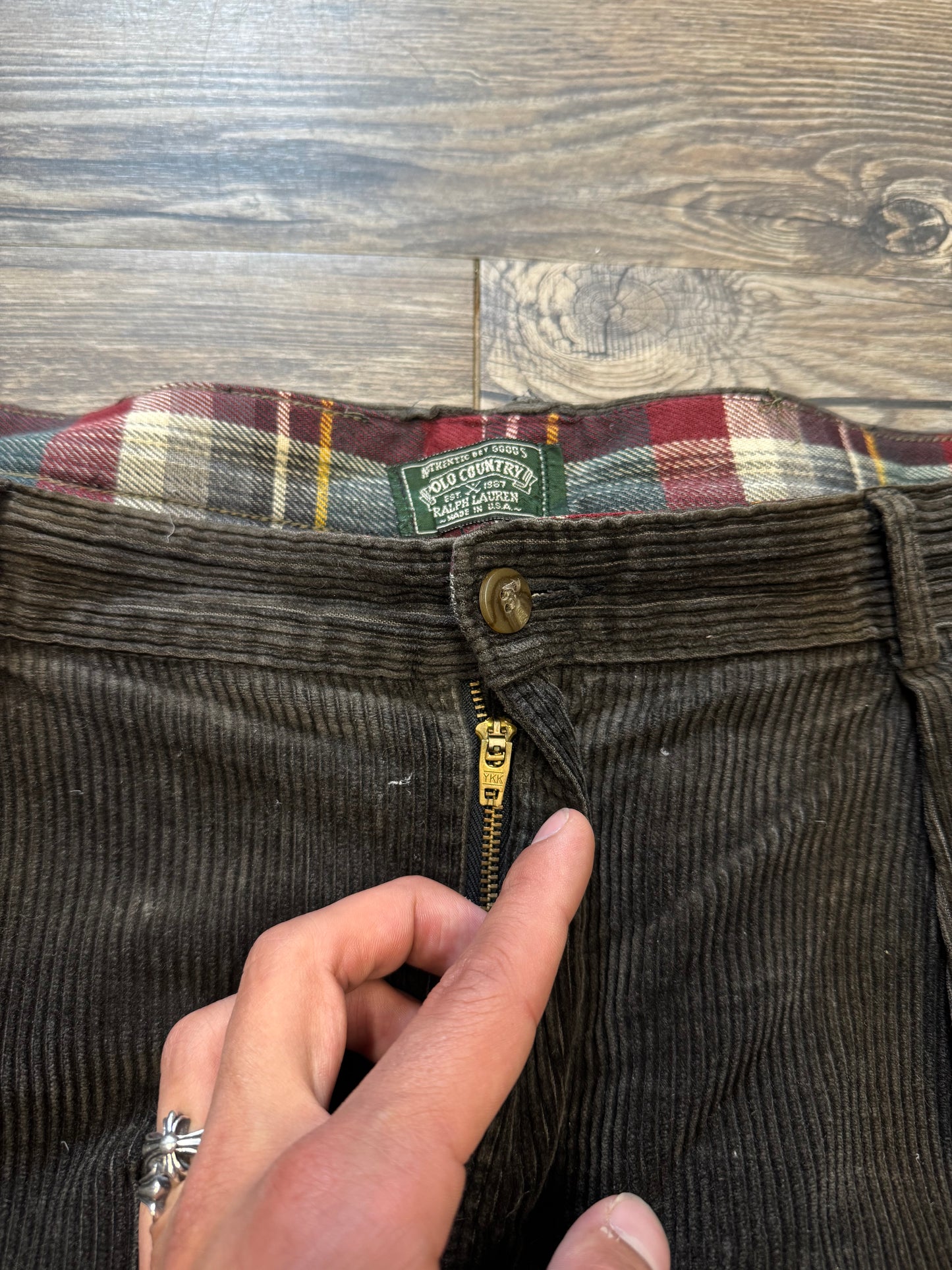 POLO RALPH LAUREN COUNTRY 90’s CORDUROY PANTS (34x30)