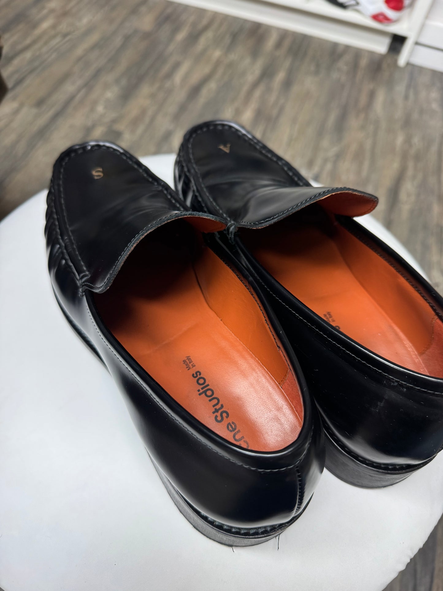 ACNE STUDIOS AS BLACK LOAFERS (10.5)