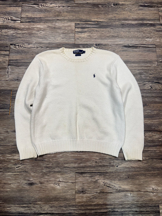 POLO RALPH LAUREN KNIT SWEATER (XL)