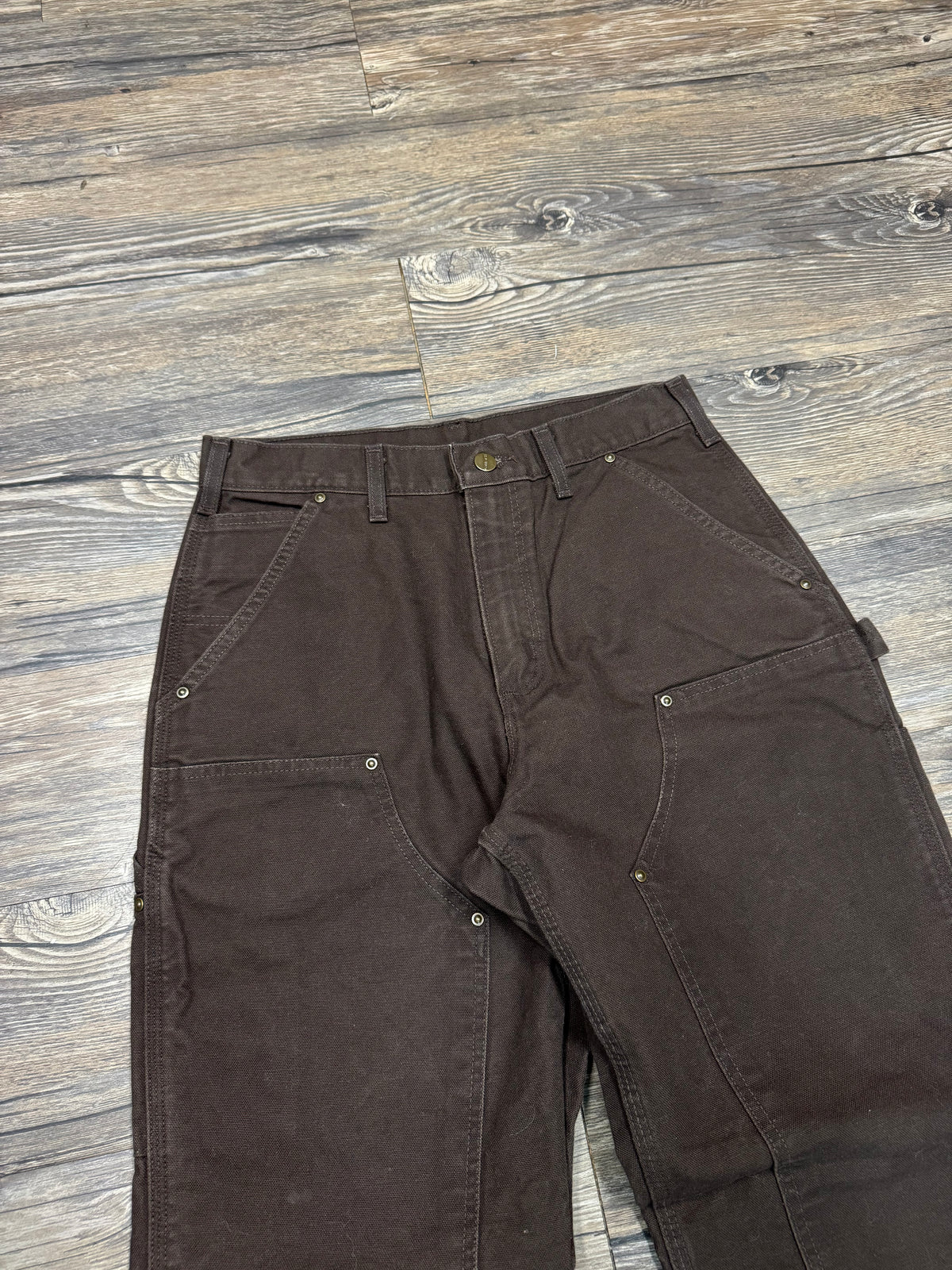 CARHARTT DOUBLE KNEE CARPENTER JEANS (30)